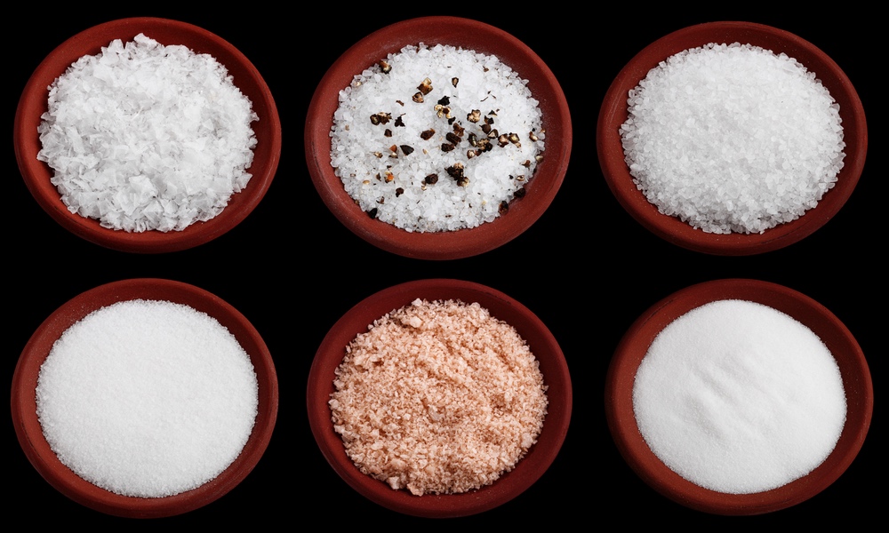 أنواع الملح المختلفة
