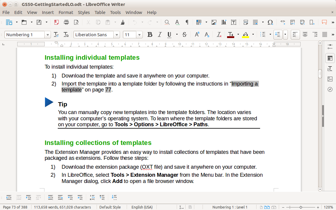 افضل بديل للاوفيس مجاني LibreOffice